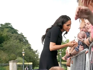 Meghan Markle rompió el protocolo del luto real por Isabel II