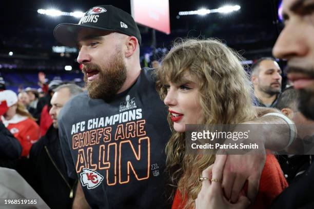 Kelce, Taylor y los Chiefs en el Super Bowl